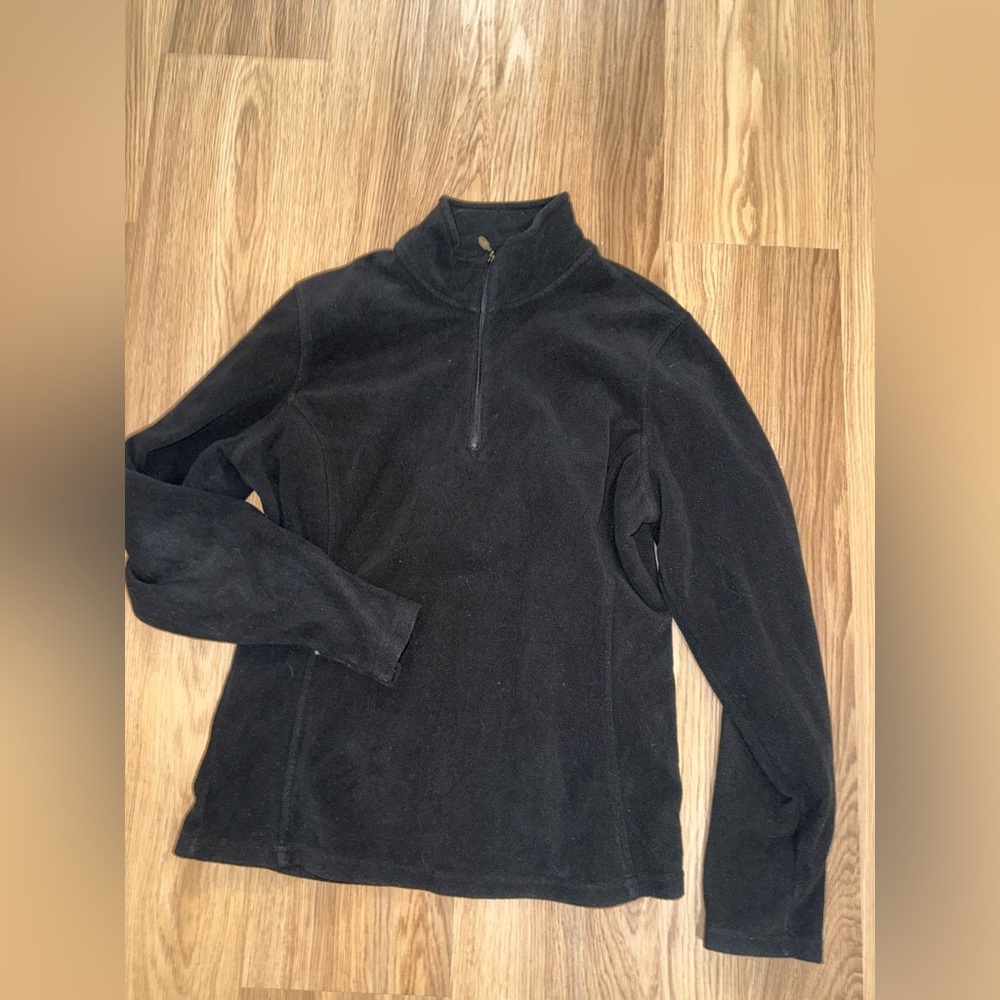 Champion Black Zip-Up Sweater